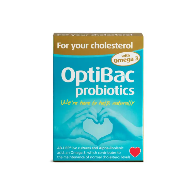 OptiBac Probiotics For Your Cholesterol