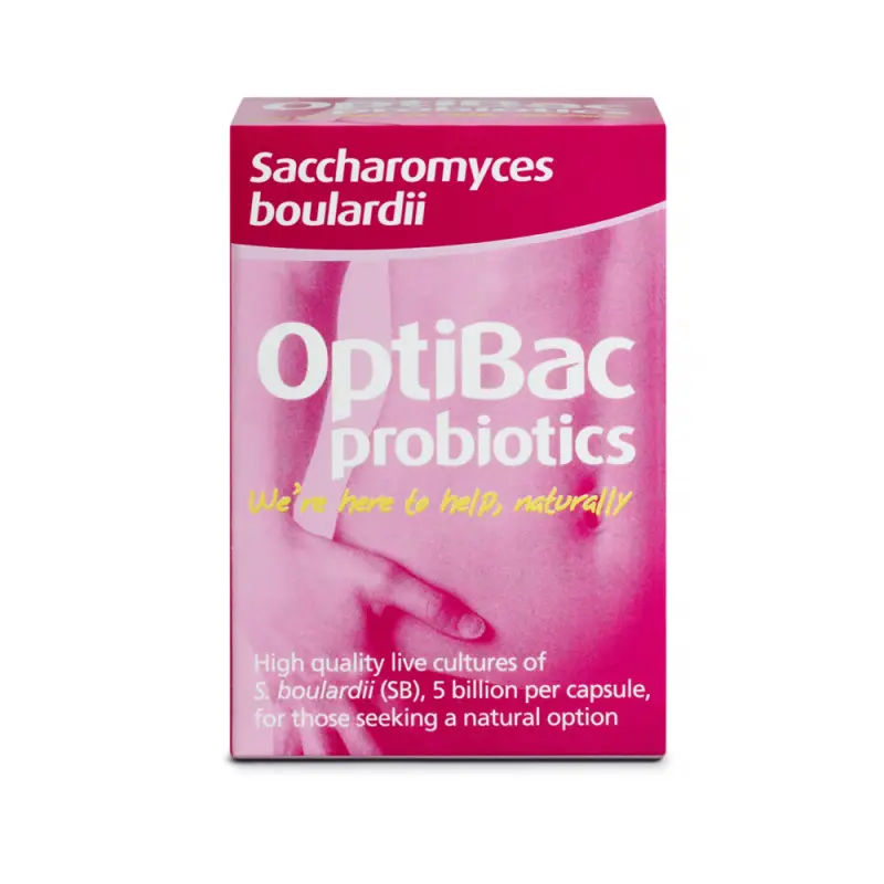 OptiBac Probiotics Saccharomyces Boulardii