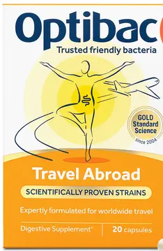 Optibac Probiotics Travel Abroad