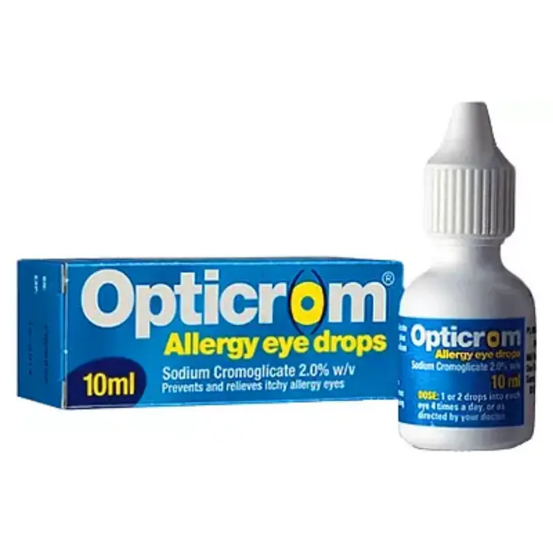 Opticrom Allergy Eye Drops 10ml (N)