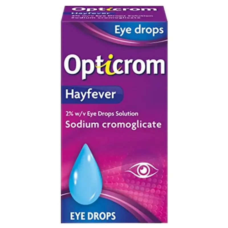 Opticrom Hayfever Eye Drops 10ml (A)