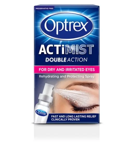 Optrex Actimist 2in1 for Dry & Irritated Eyes Spray - 10ml