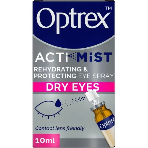 Optrex ActiMist Double Action Spray for Dry & Irritated Eyes 10ml