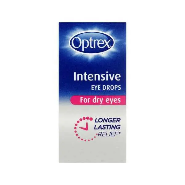 Optrex Intensive Eye Drops For Dry Eyes Long Lasting - 10ml
