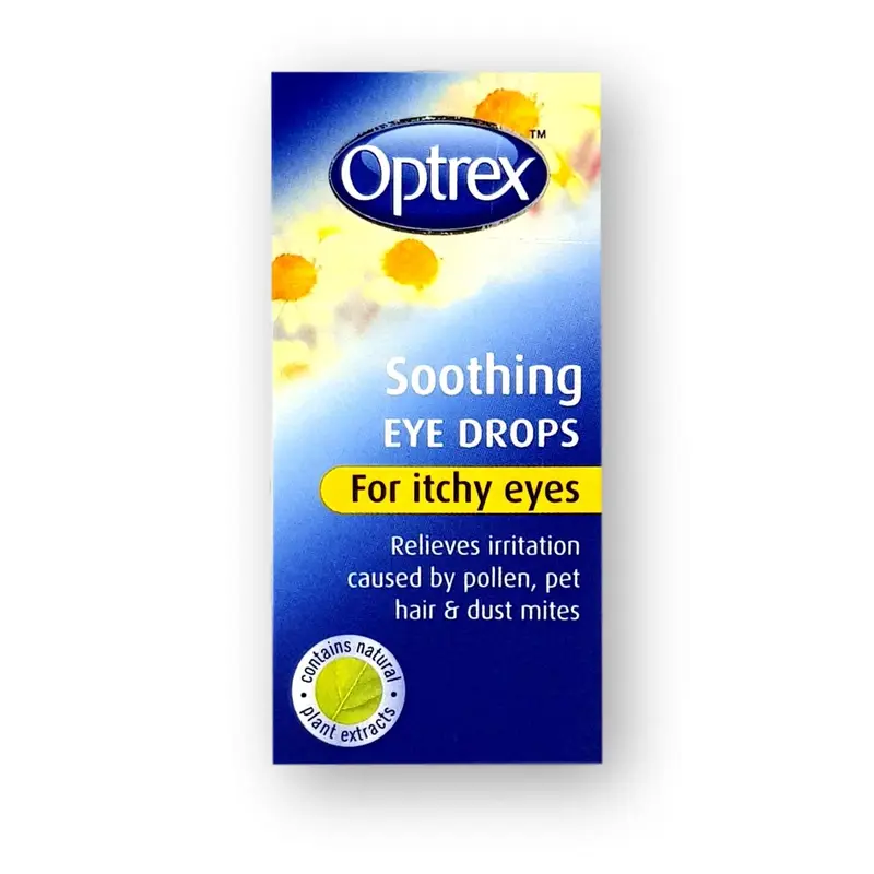Optrex Soothing Eye Drops For Itchy Eyes - 10ml