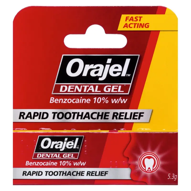 Orajel Dental Gel for toothache - 5.3g