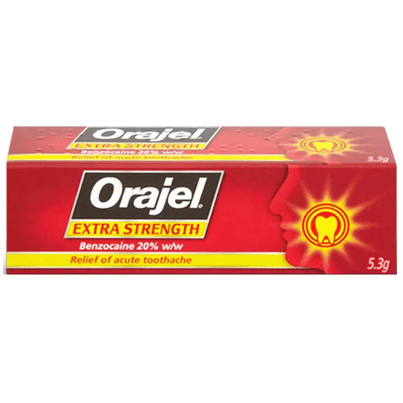 Orajel Extra Strength Dental Gel 20% – 5.3g