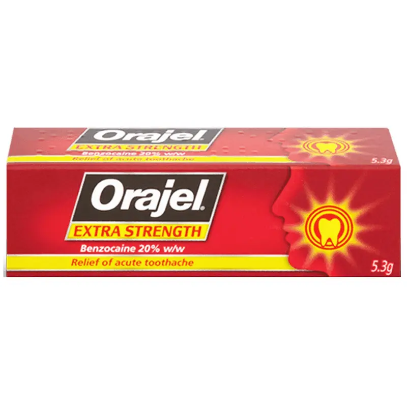 Orajel Extra Strength Dental Gel 20% (P)