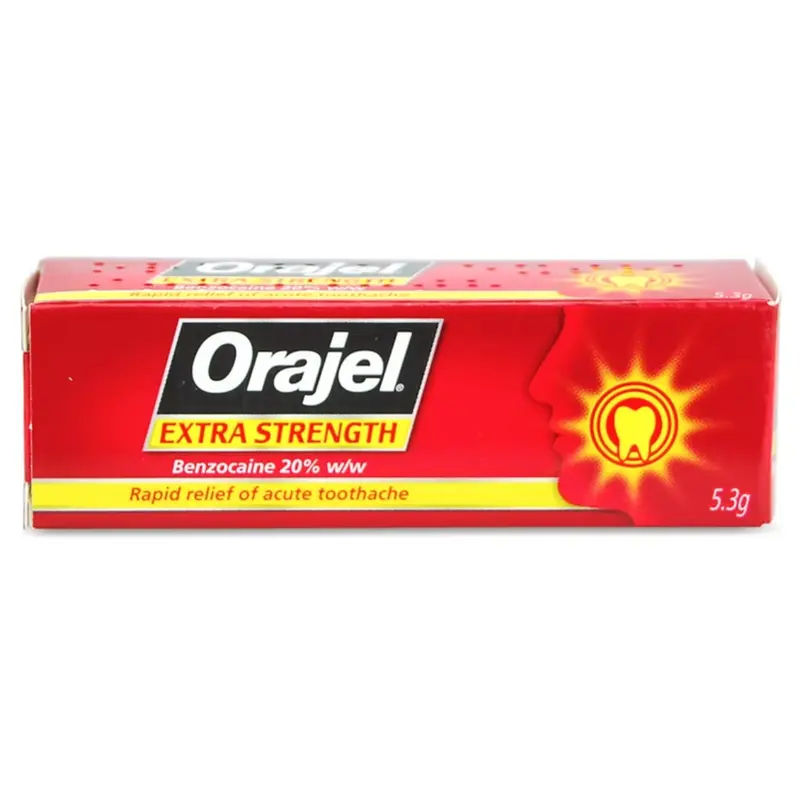 Orajel Extra Strength Dental Gel 5.3g (P) (A)