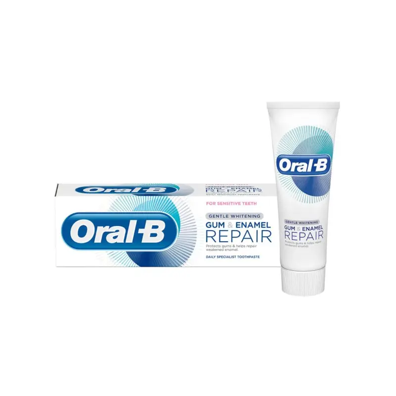 Oral-B Gentle Whitening Gum & Enamel Repair Toothpaste 75ml