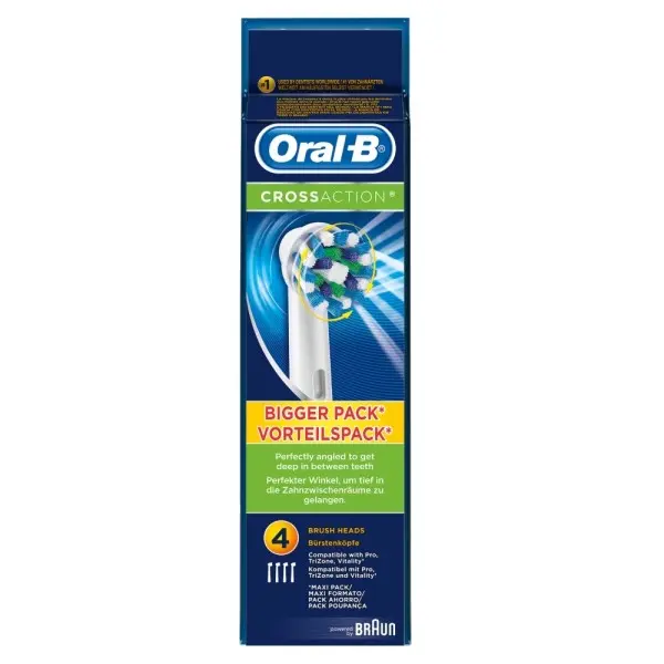 Oral-B Power Cross Action Refills Heads