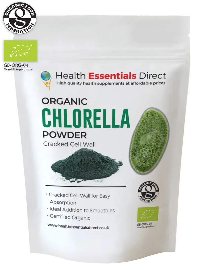 Organic Chlorella Powder (Cracked Cell Wall)