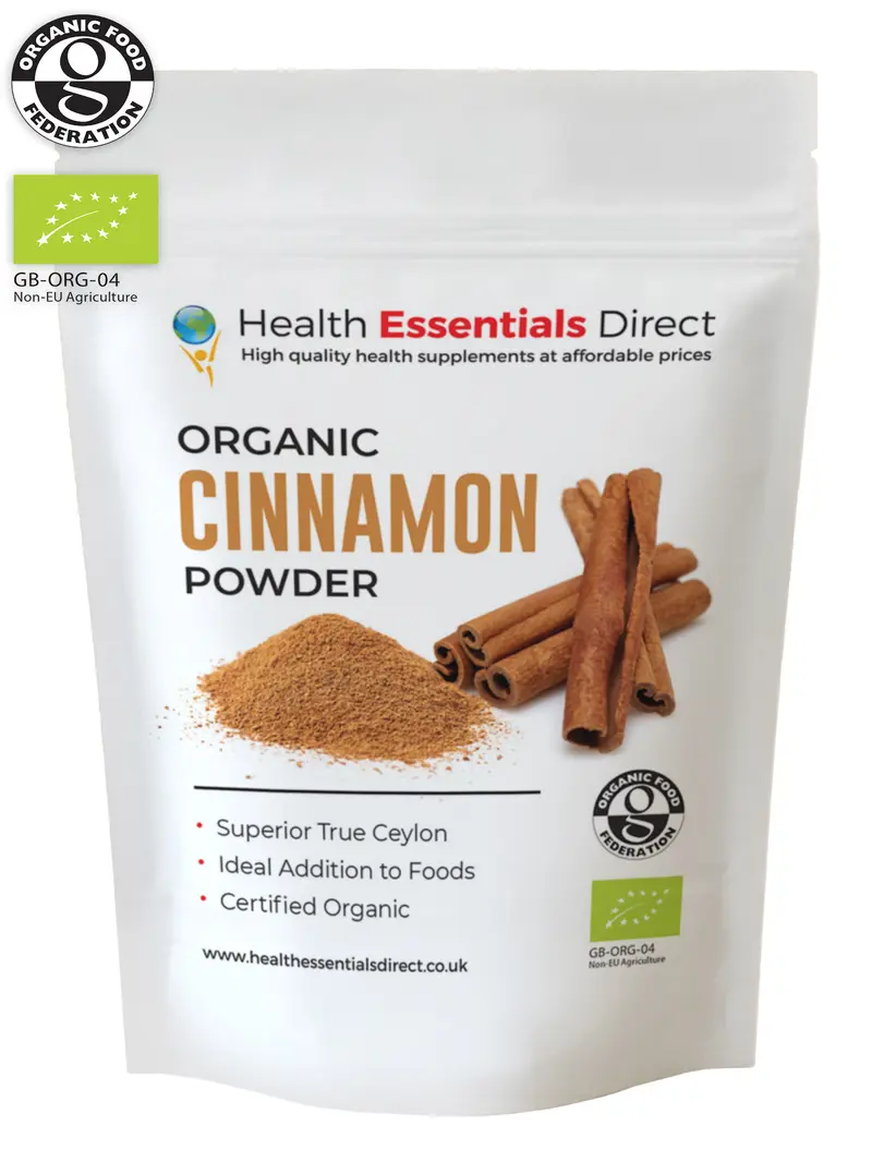 Organic Cinnamon Powder (Superior Sri-Lankan True Ceylon)