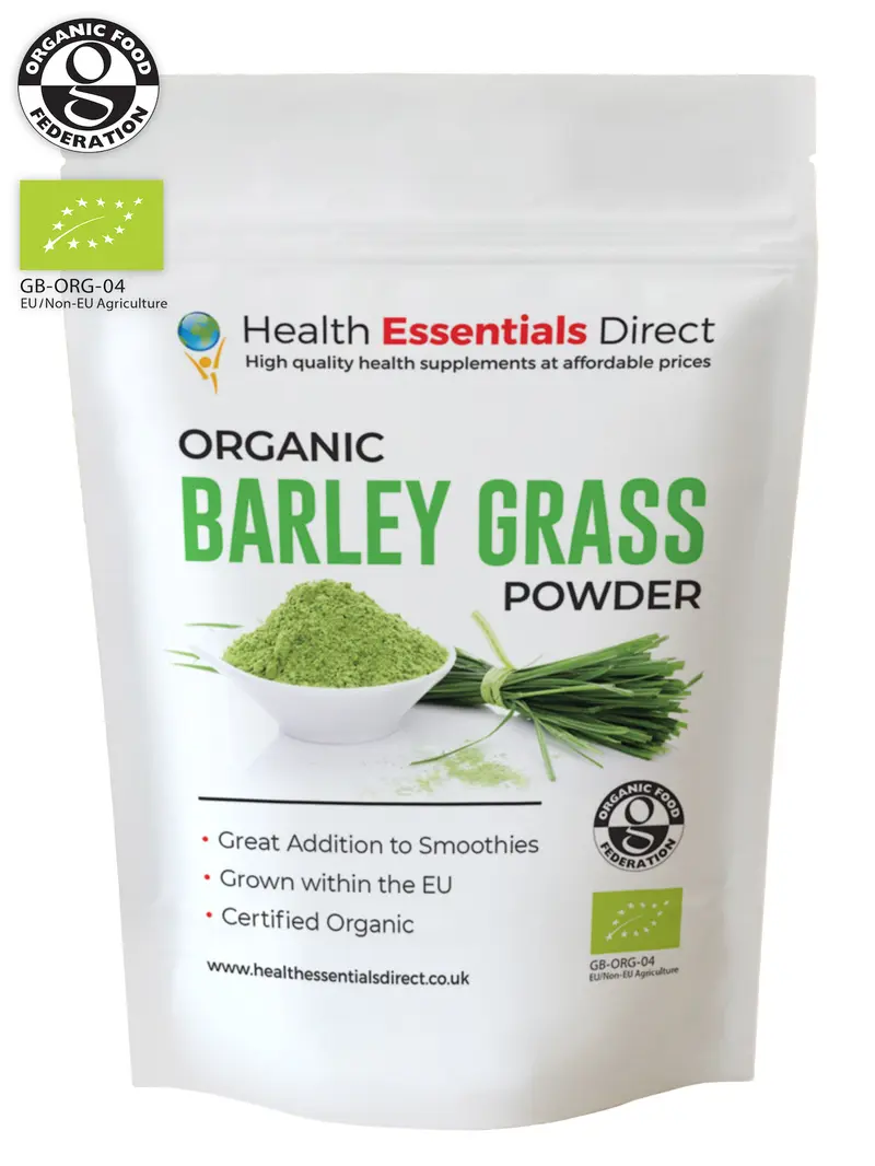 Organic EU Barleygrass Powder (EU Grown, Premium Quality)