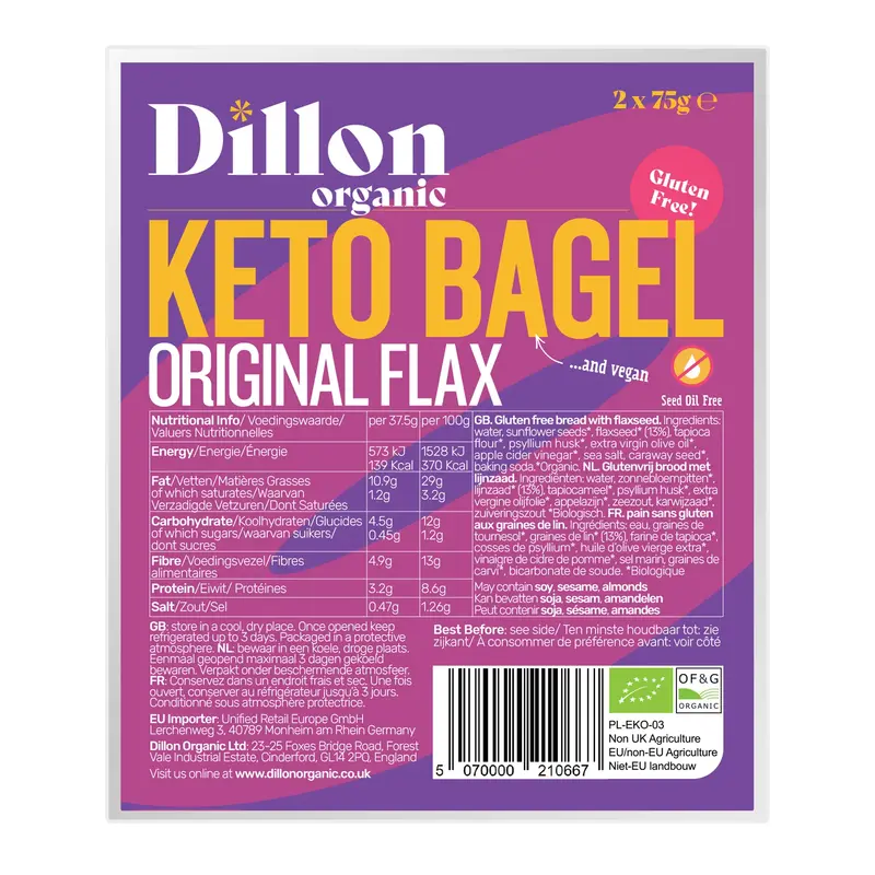 Organic Keto Bagel