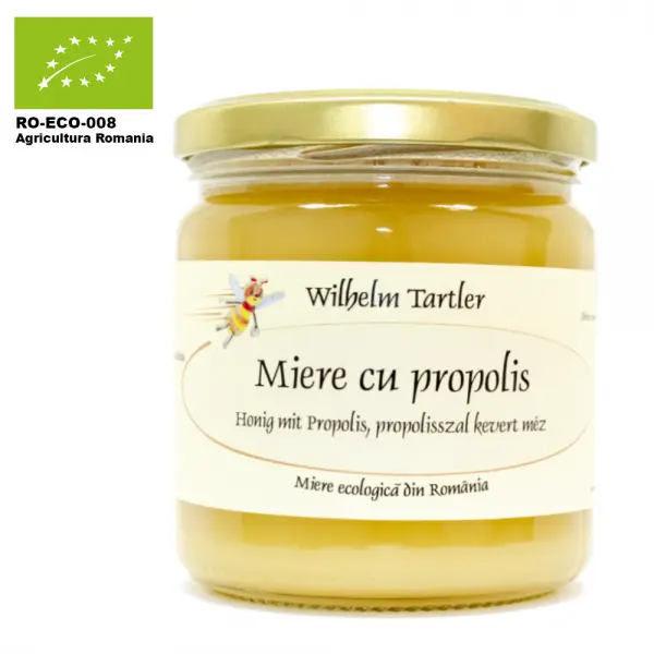Organic Raw Honey & Propolis 250g/ 500g