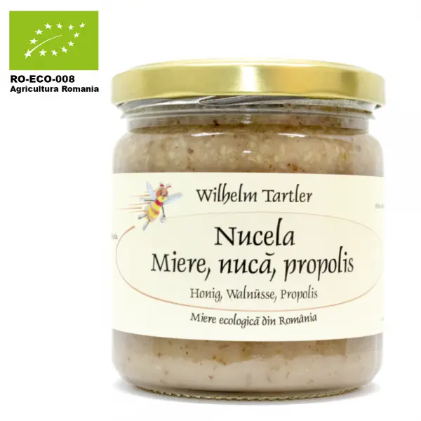 Organic Raw Honey, Walnut & Propolis 220g/ 440g
