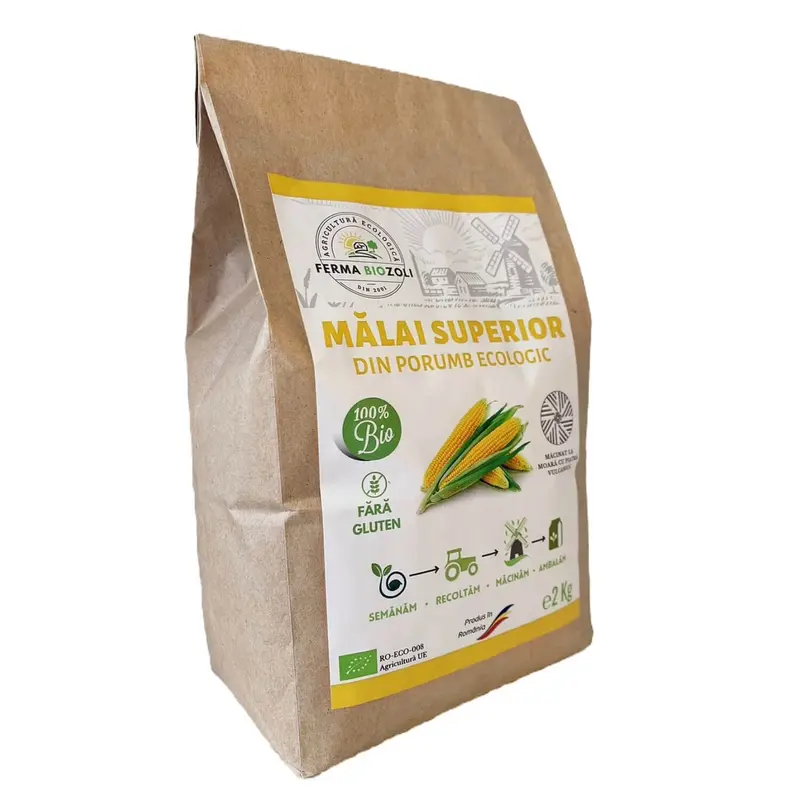 Organic Superior Stone Ground Polenta 2kg