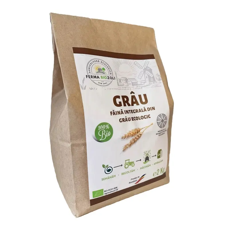 Organic Wholemeal Wheat Flour 2kg