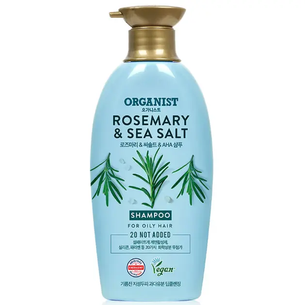 Organist - Elastine Organist Rosemary And Sea Salt Deep Cleansing Shampoo 500ml.