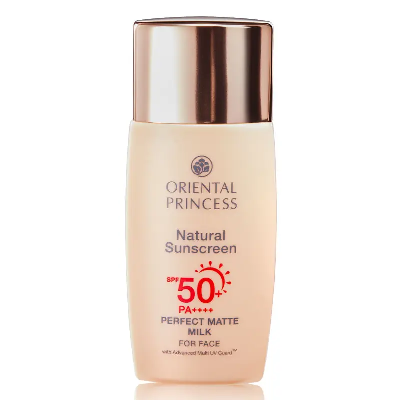 Oriental Princess - Natural Sunscreen - Perfect Matte Milk For Face SPF 50+ PA++++ 50ml.