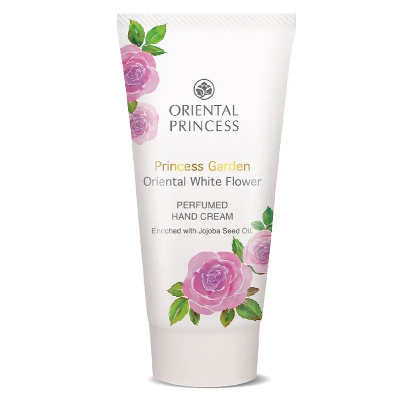 Oriental Princess - Princess Garden - Oriental White Flower perfumed Hand Cream 50g.