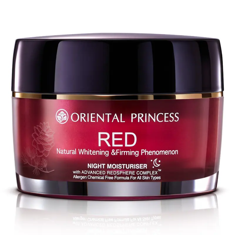 Oriental Princess - RED - Natural Whitening & Firming Phenomenon Night Moisturizer 50g.