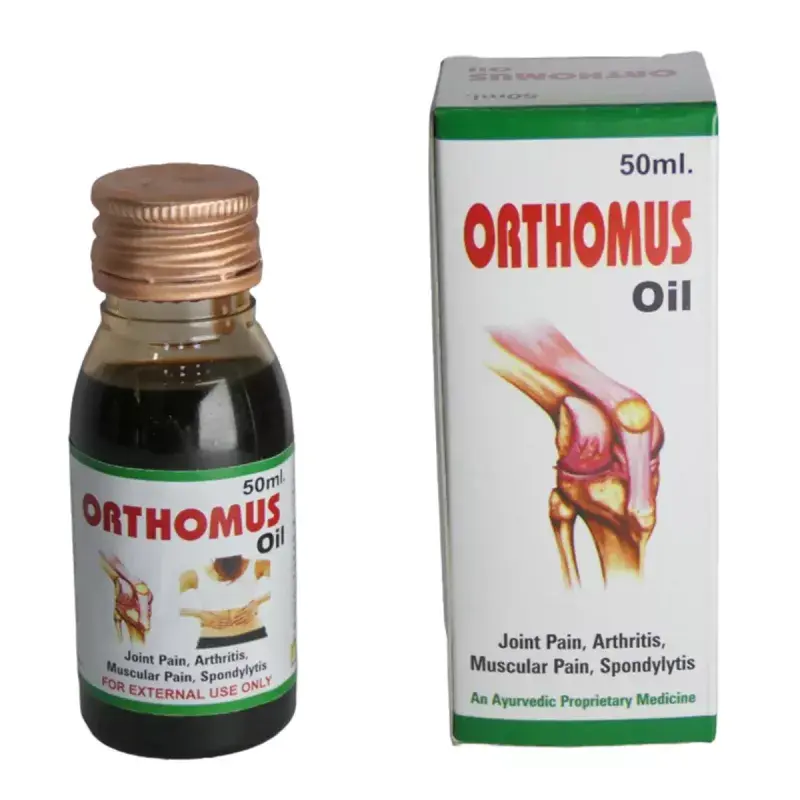 Orthomus Oil | Ayurvedic Joint & Muscle Massage Oil