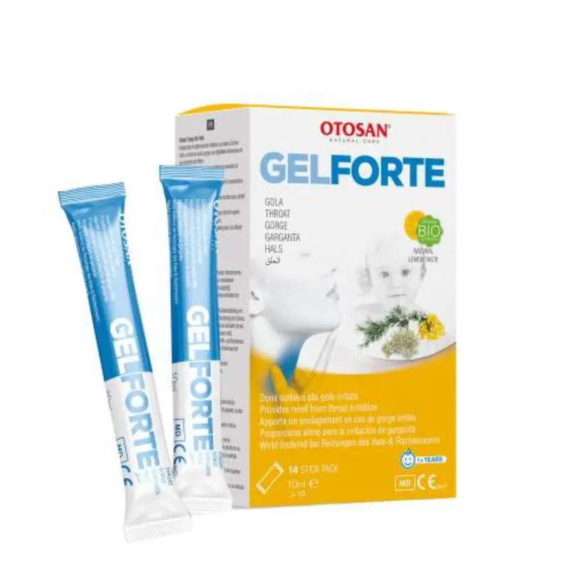 Otosan Throat Gel Forte - 14 Sachets