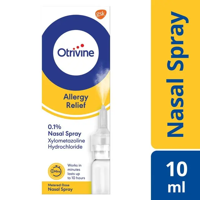 OTRIVINE Allergy RELIEF0.1 % NASAL Spray -10ml