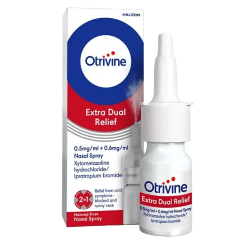 Otrivine Extra Dual Relief Nasal Spray 10ml
