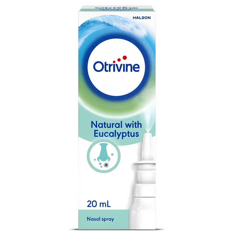 Otrivine Natural Eucalyptus Nasal Spray - 20ml