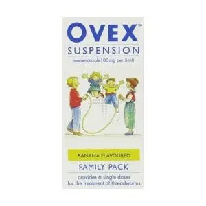 Ovex Banana Flavoured Suspension (6 Single Doses)