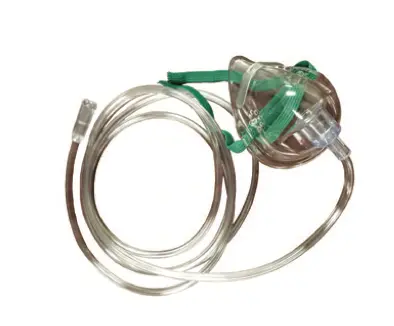 Oxygen Mask Pediatric, Concentration 7 ft. (2.1 m) (CU007-1)