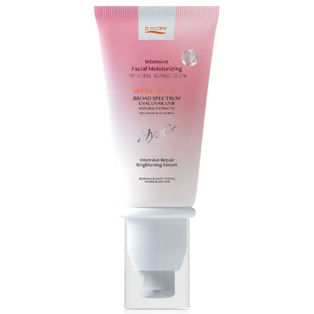 P.O.CARE - Intensive Facial Moisturizing Mineral Sunscreen 40ml.