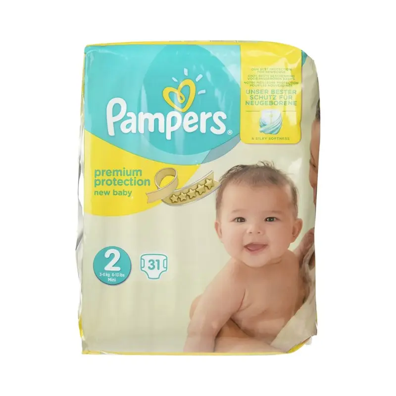 Pampers Premium Protection New Baby Size 2 31 Nappies