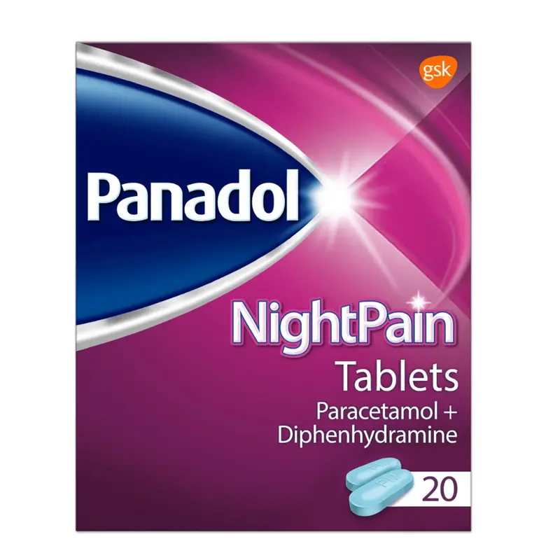 Panadol NightPain 20 Tablets (P)(A)