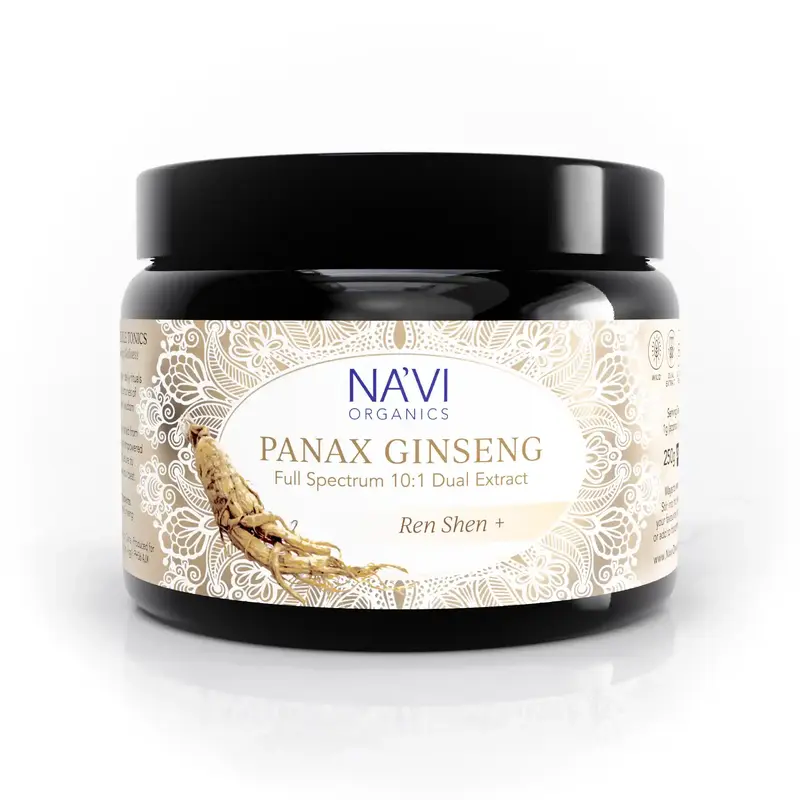 Panax Ginseng Root · Dual Extract · Full Spectrum · Wild Cultivated