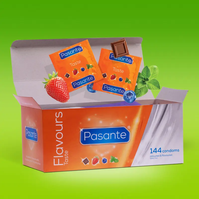 Pasante Flavours (Taste) Clinic Pack of 144