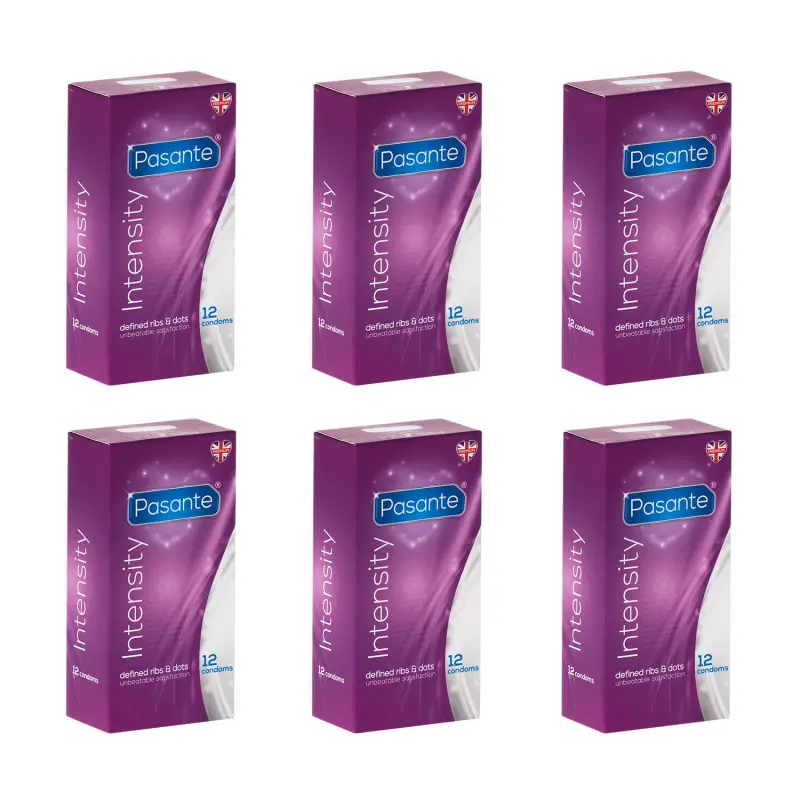 Pasante Intensity Condoms - 72 Condoms
