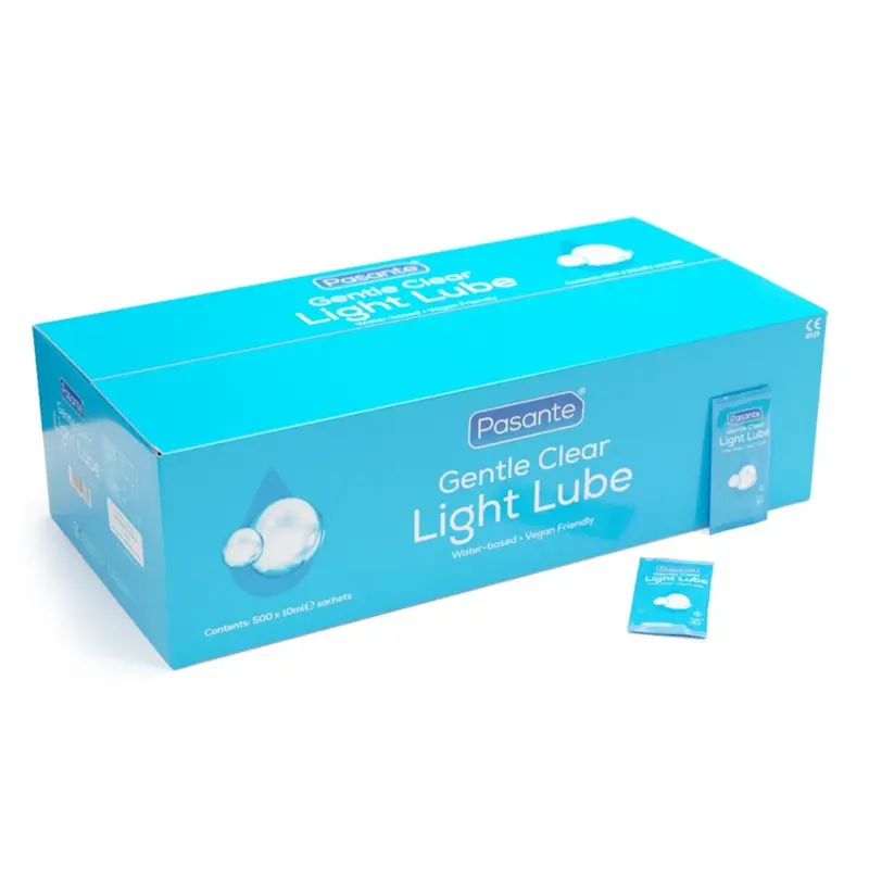 Pasante Light Lubricant 10ml Sachets x 500 Clinic packs 9 (U)
