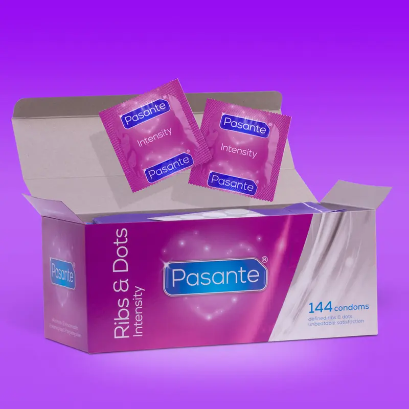 Pasante Ribs & Dots (Intensity) Clinic Pack of 144