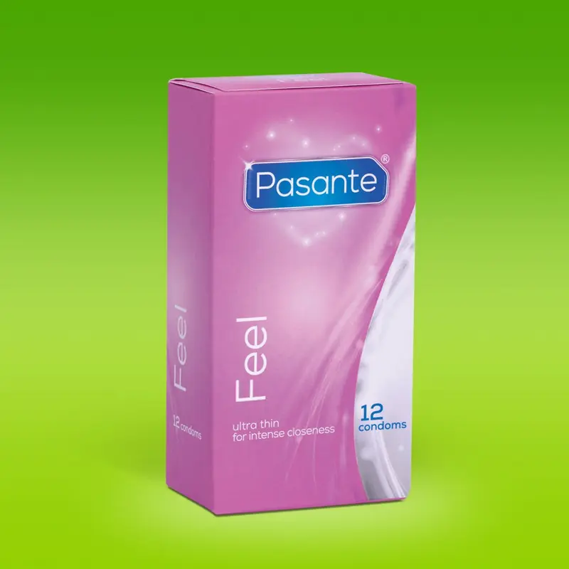 Pasante Sensitive (Feel) 12's Pack (x5 per tray)
