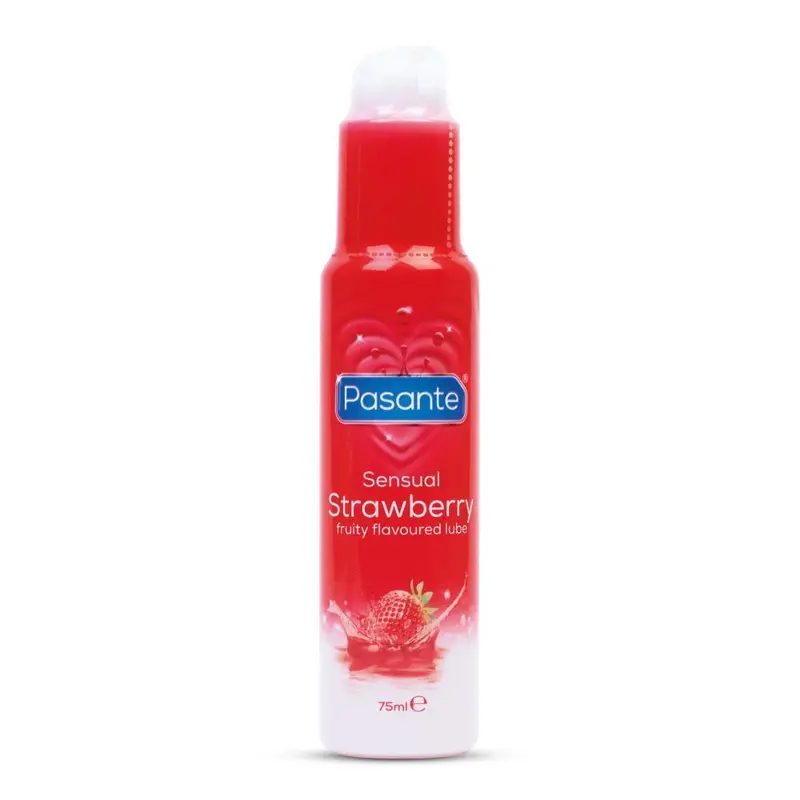 Pasante Sensual Strawberry Flavoured 75ml Pump Bottle (x6)
