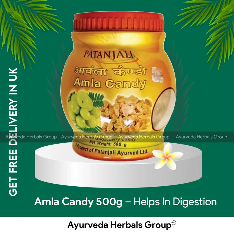 Patanjali Amla Candy 500g - Natural Food Product | Delivered Across the UK