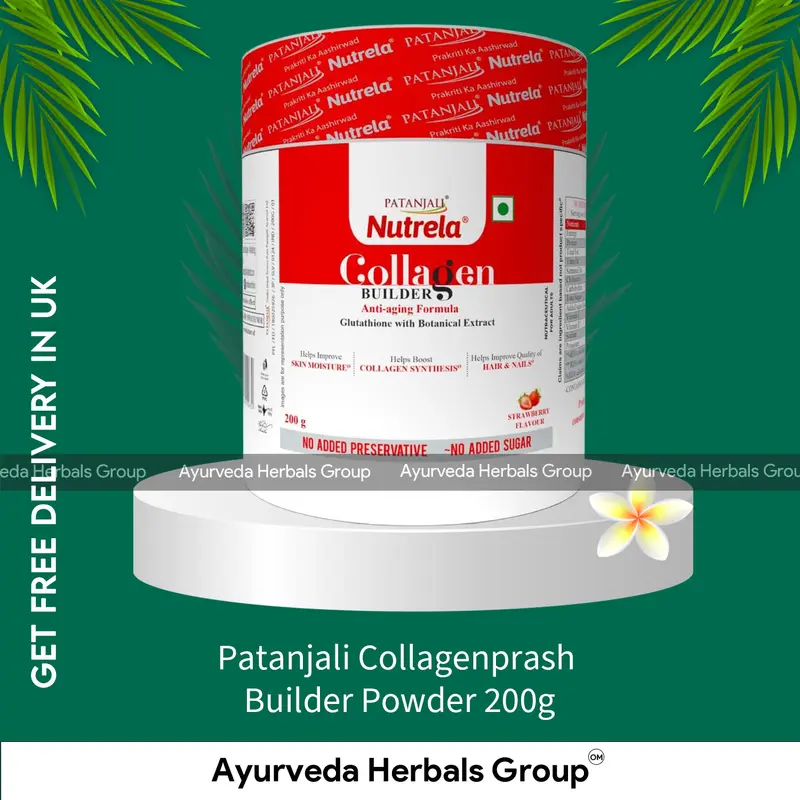 Patanjali Collagenprash Builder Powder 200g - Natural Personal Care | London Ayurvedic Store