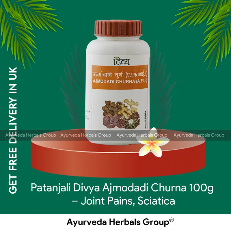 Patanjali Divya Ajmodadi Churna 100g - Ayurvedic Wellness Support | Delivered Across the UK