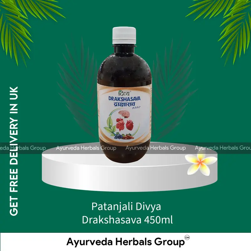 Patanjali Divya Drakshasava 450ml - Natural Food Product | Shop Online from London