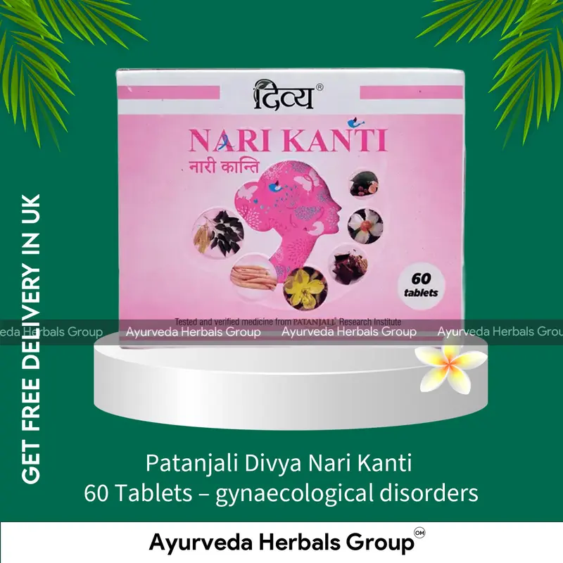 Patanjali Divya Nari Kanti 60 Tablets - gynaecological disorders - Ayurvedic Wellness Support | London Ayurvedic Store