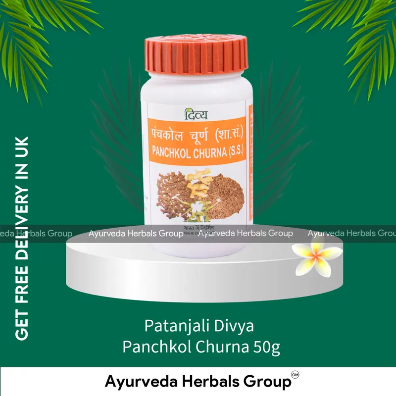 Patanjali Divya Panchkol Churna 50g - Ayurvedic Wellness Support | Shop Online from London